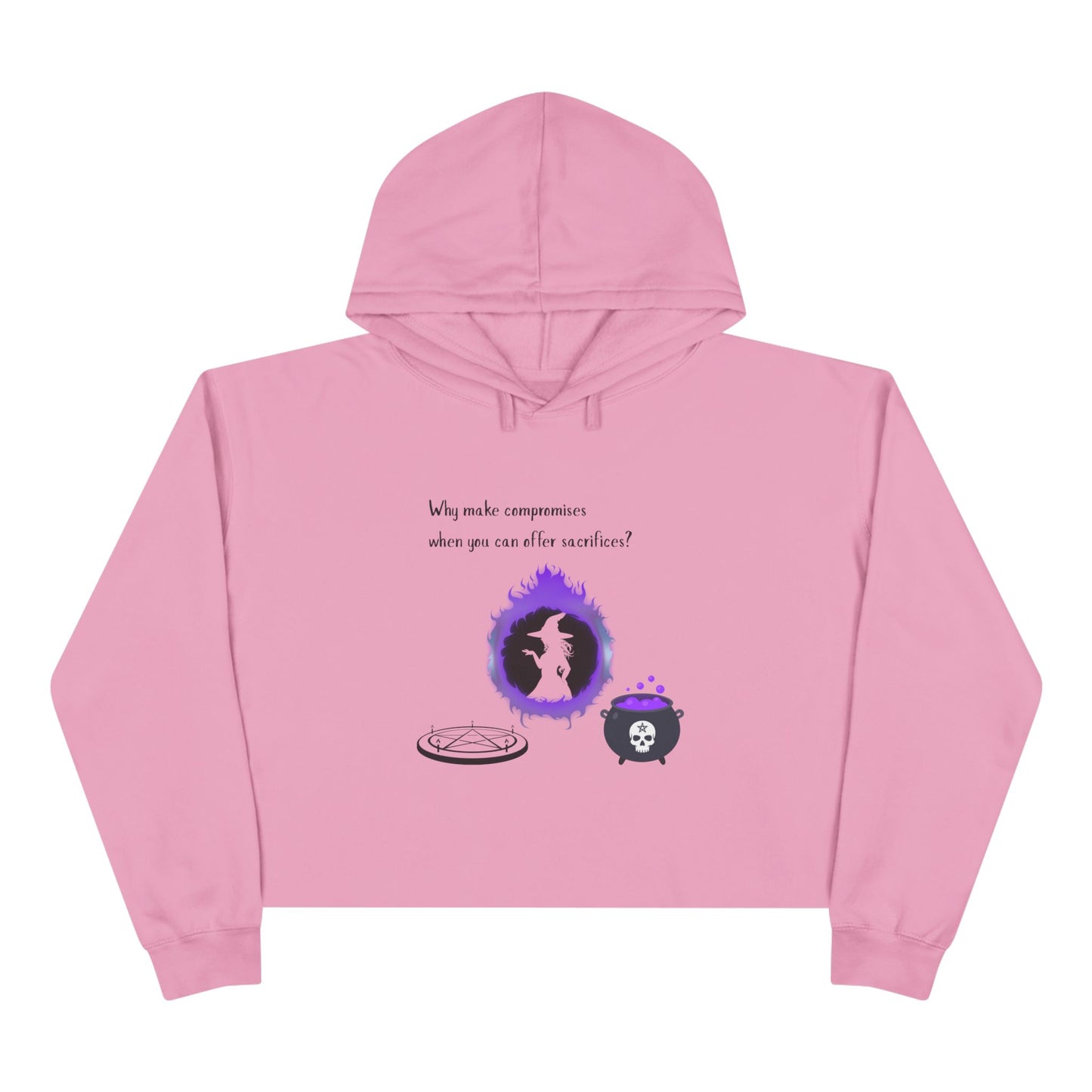 Sacrifices, Crop Hoodie