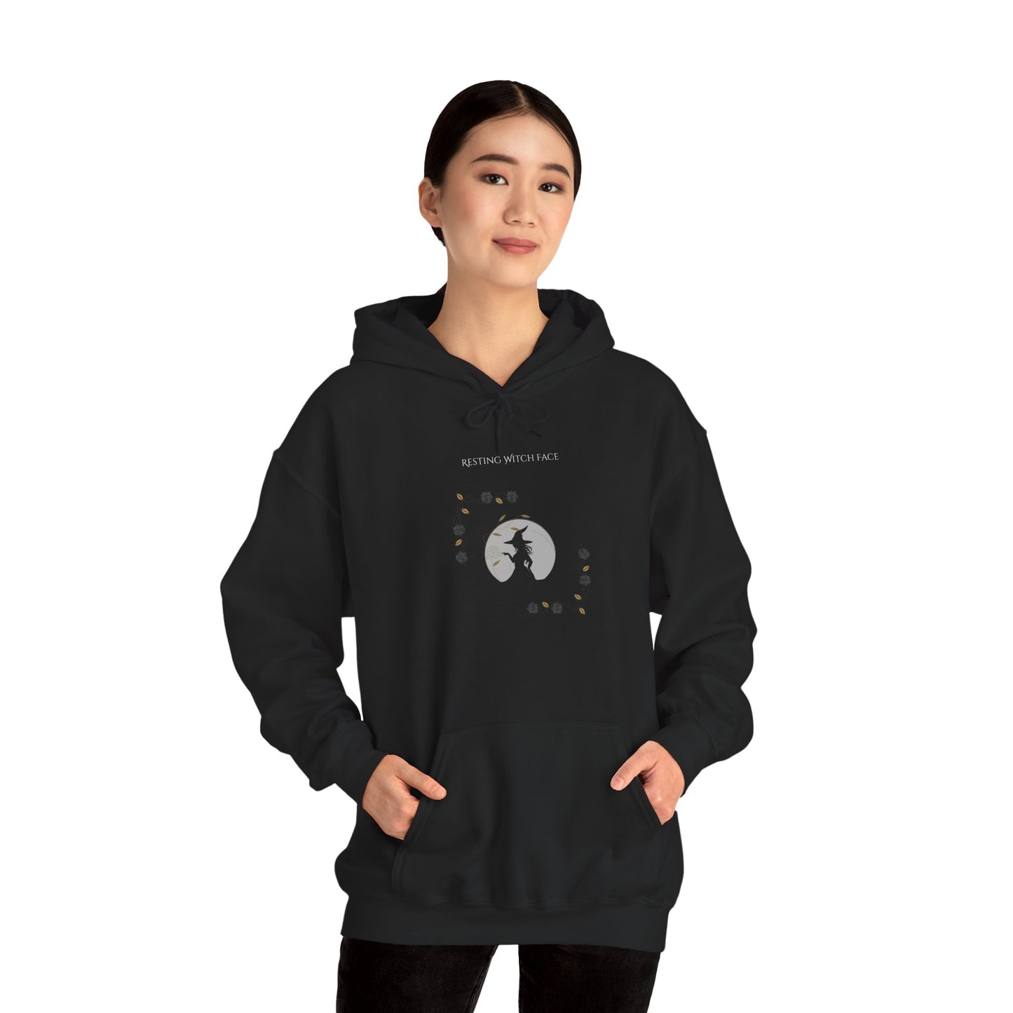Resting Witch Face, Heavy Hoodie