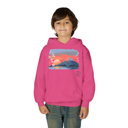 Kanto Sunset, Kids Hoodie