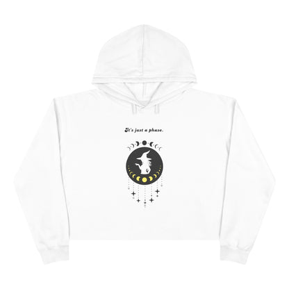 Just A Phase, Crop Hoodie