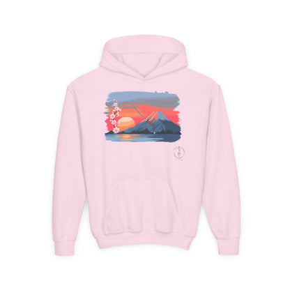 Kanto Sunset, Kids Hoodie