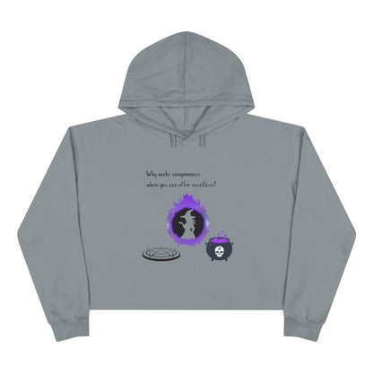 Sacrifices, Crop Hoodie
