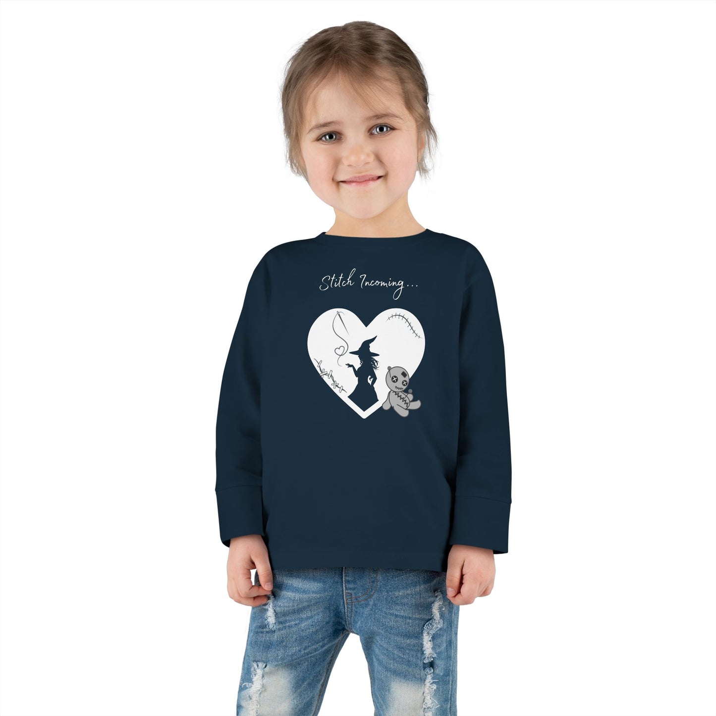Stitch Incoming, Toddler baby Long Sleeve