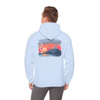 Warrior-Poet: Kanto Sunset Hoodie