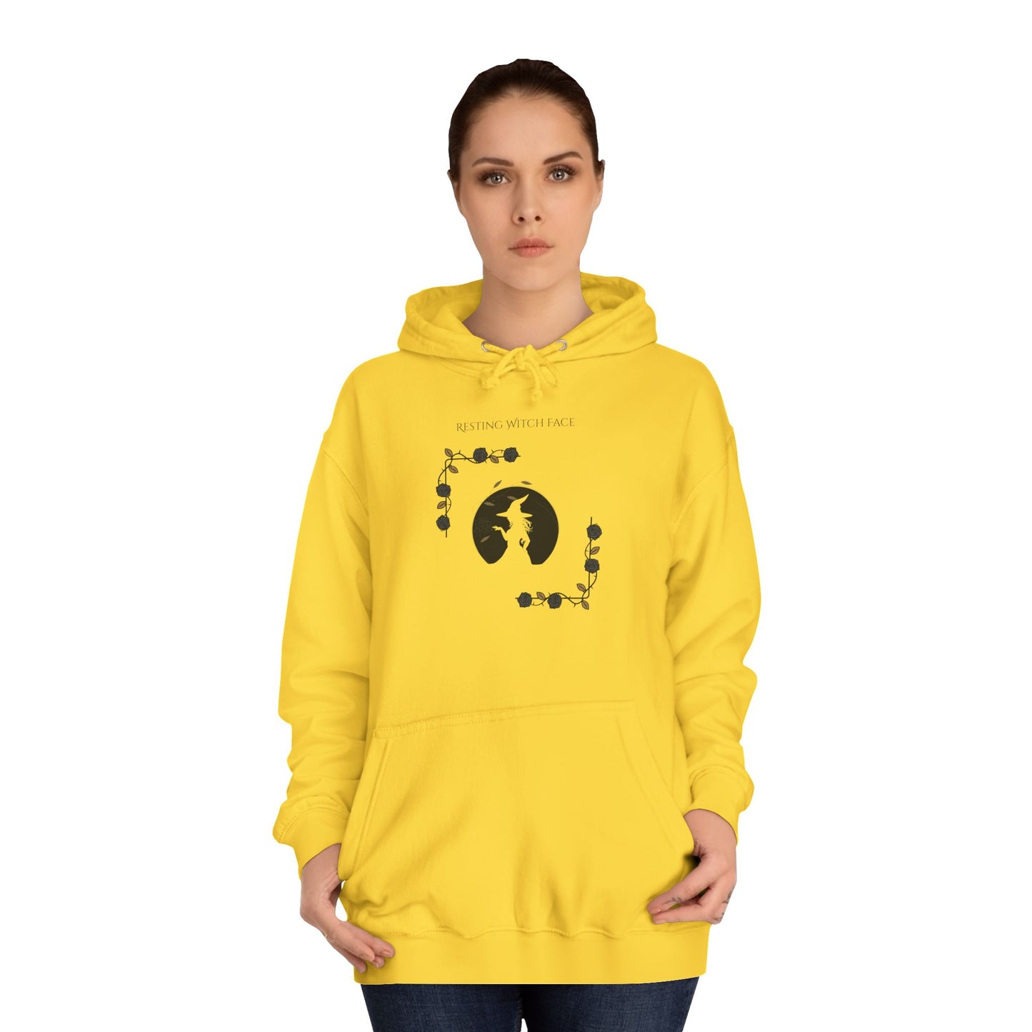 Resting Witch Face, Light Hoodie