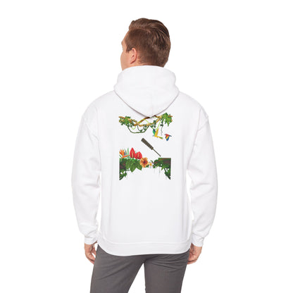 Warrior-Poet: Macuahuitl Rainforest Hoodie