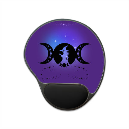 Mystical Moon Goddess Mouse Pad