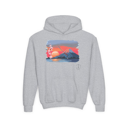 Kanto Sunset, Kids Hoodie
