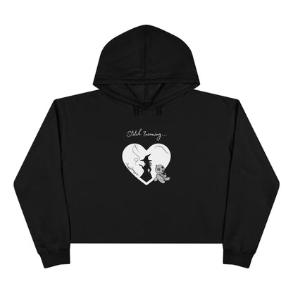 Stitch Incoming, Crop Hoodie
