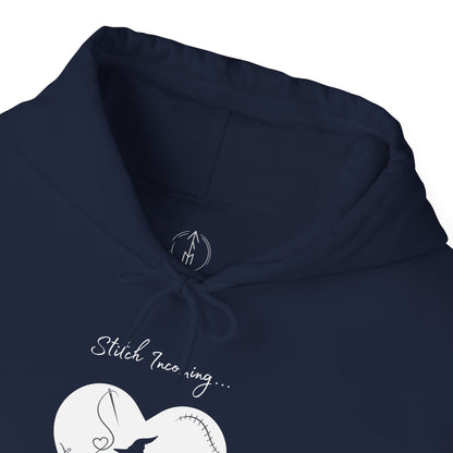 Stitch Incoming, Heavy Hoodie
