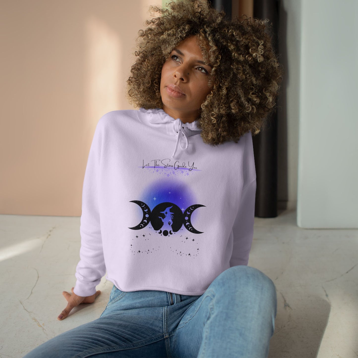 Star Guide, Crop Hoodie
