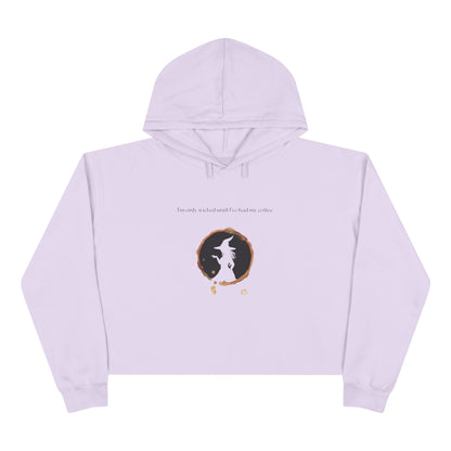 Wicked Coffee, Crop Hoodie