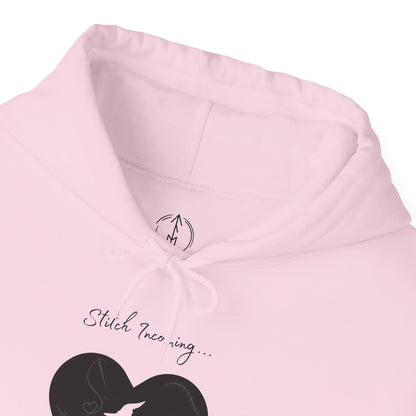 Stitch Incoming, Heavy Hoodie