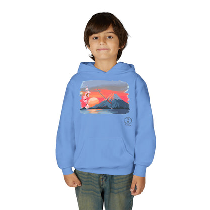 Kanto Sunset, Kids Hoodie