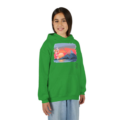 Kanto Sunset, Kids Hoodie