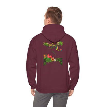 Warrior-Poet: Macuahuitl Rainforest Hoodie