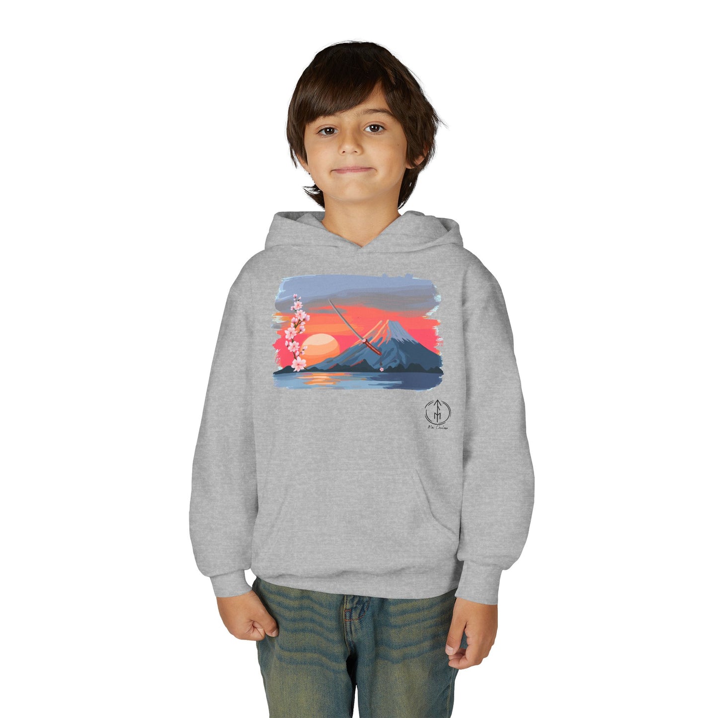 Kanto Sunset, Kids Hoodie