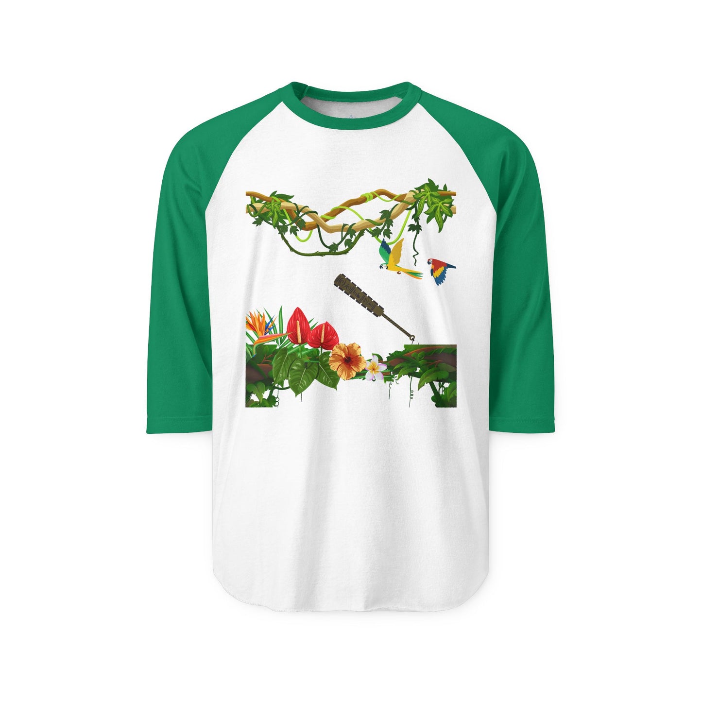 Warrior-Poet: Macuahuitl Rainforest, 3-Qtr