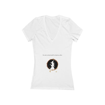 Wicked Coffee, V-Neck Jersey
