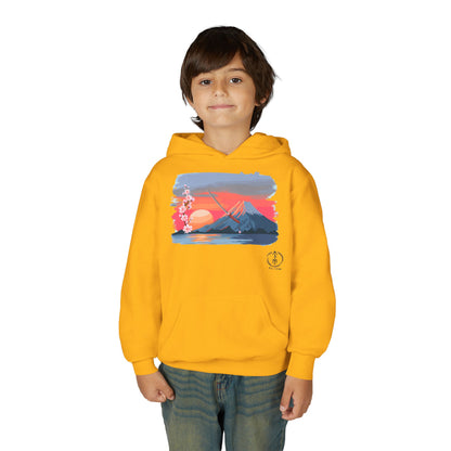 Kanto Sunset, Kids Hoodie