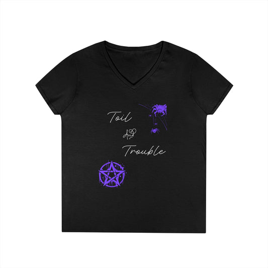 Toil and Trouble V-Neck Tee