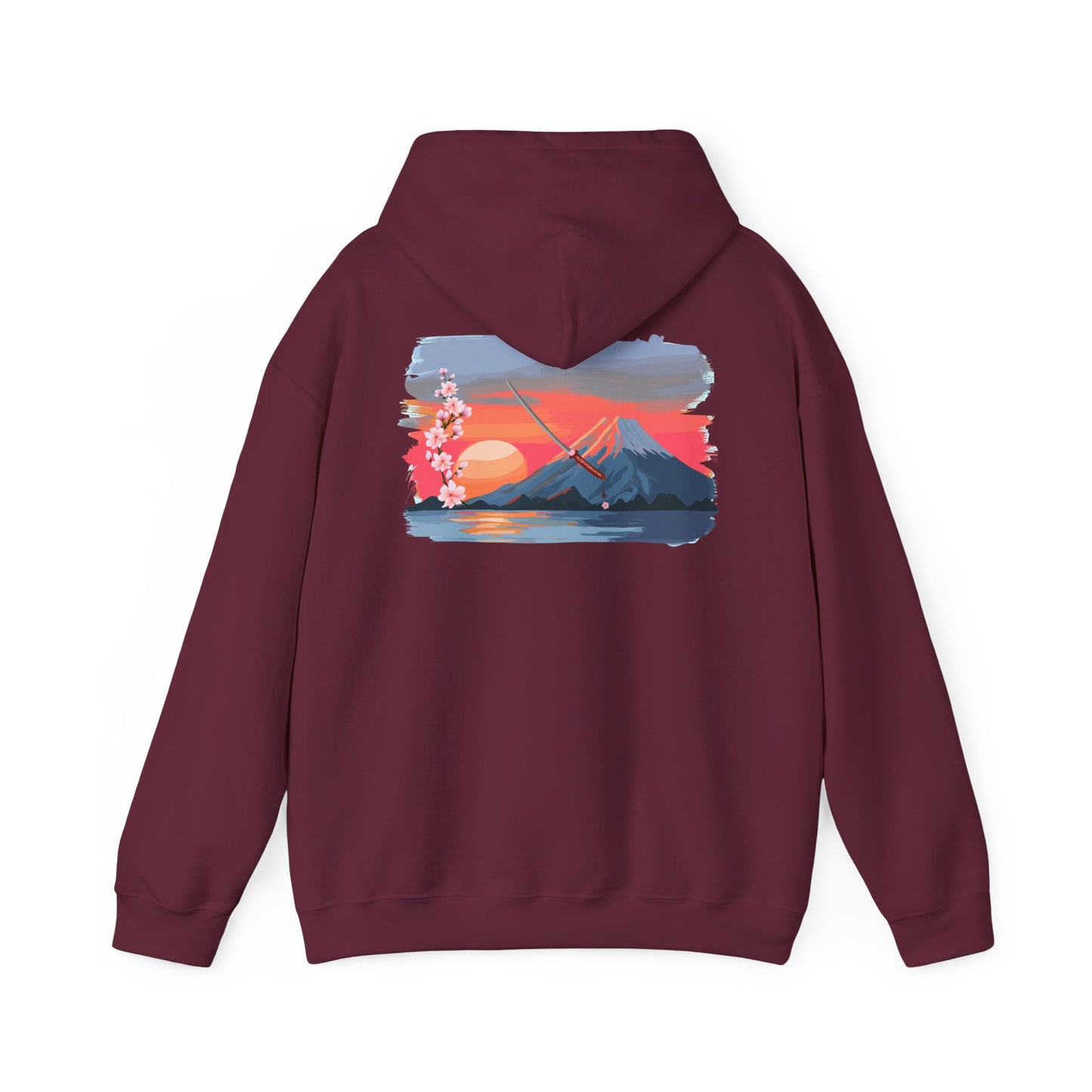 Warrior-Poet: Kanto Sunset Hoodie