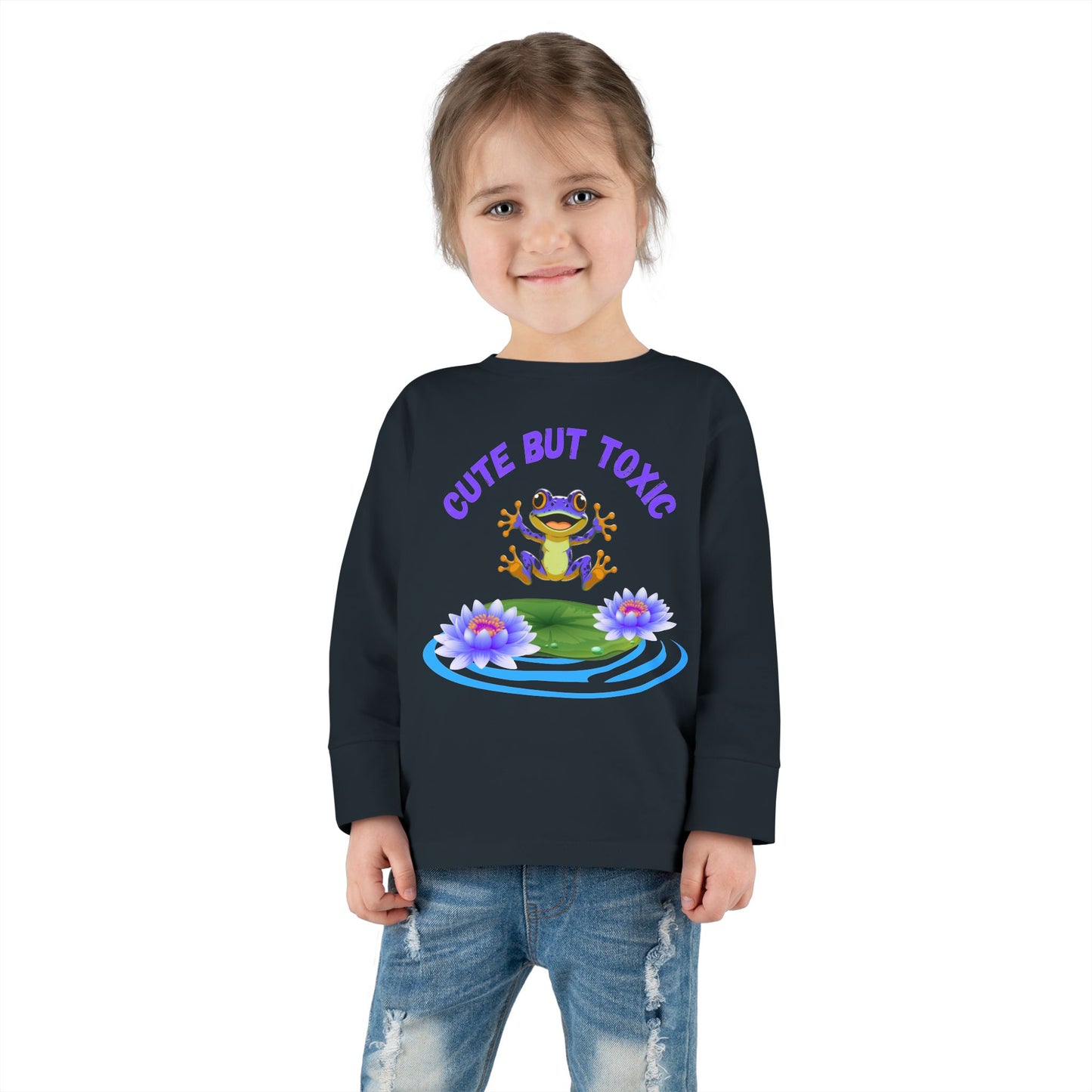 Cute But Toxic, Toddler baby Long Sleeve