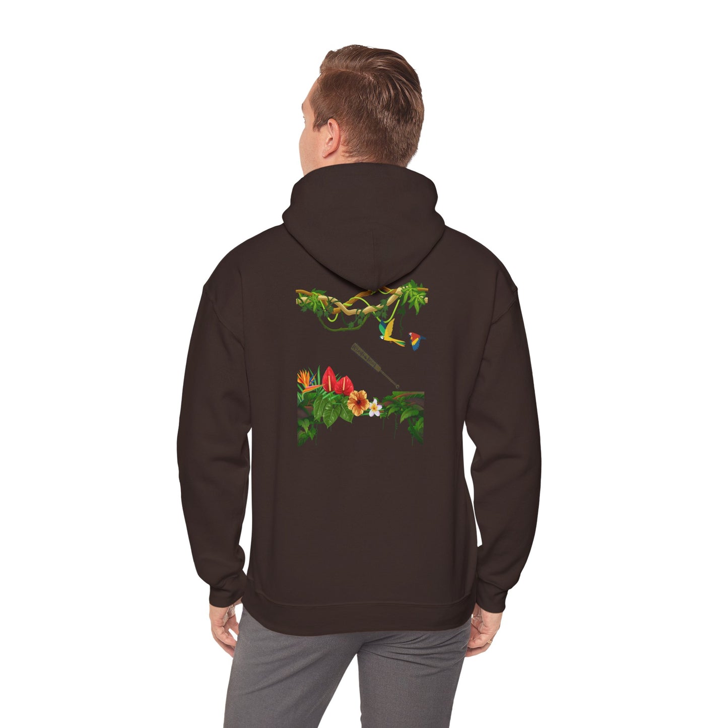 Warrior-Poet: Macuahuitl Rainforest Hoodie
