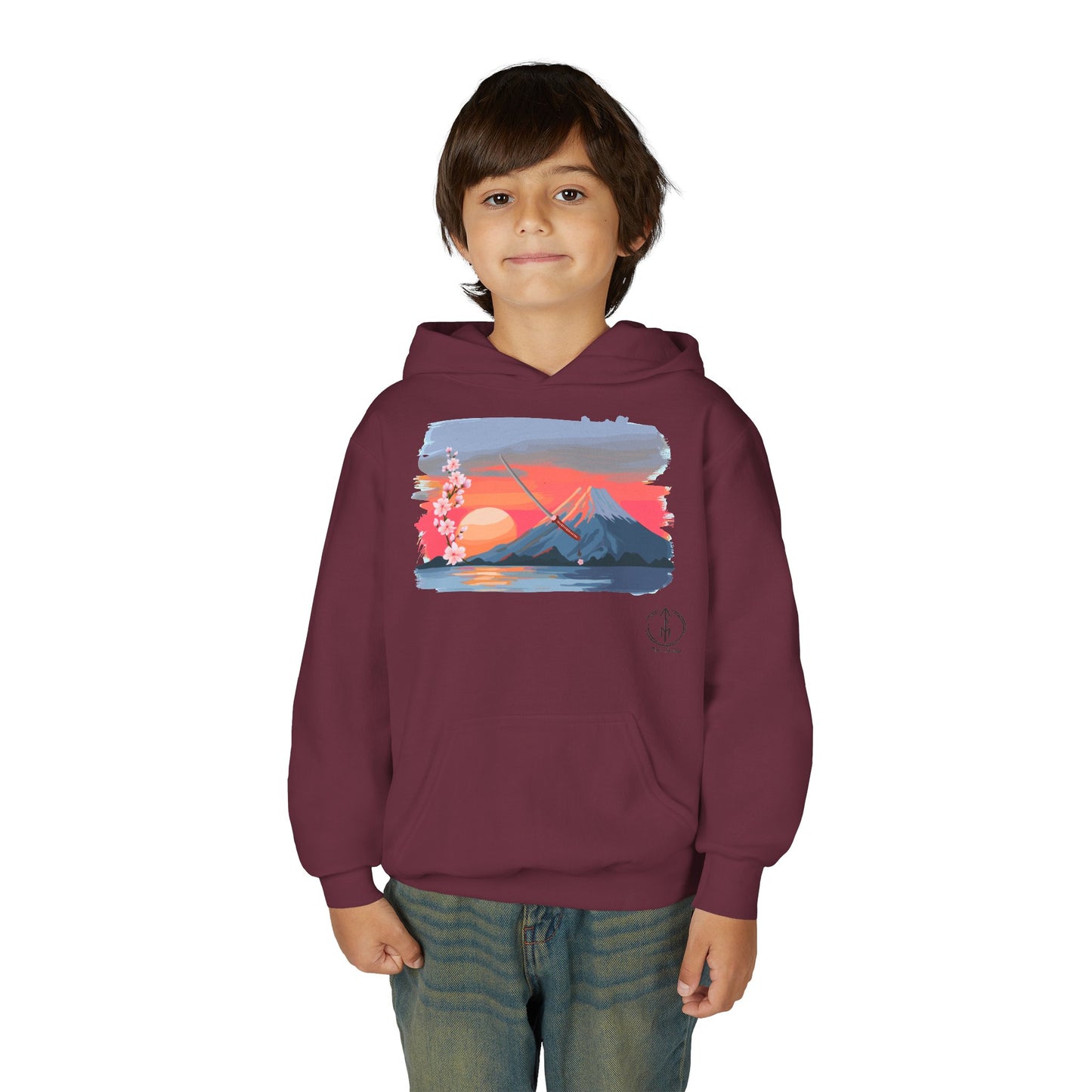 Kanto Sunset, Kids Hoodie