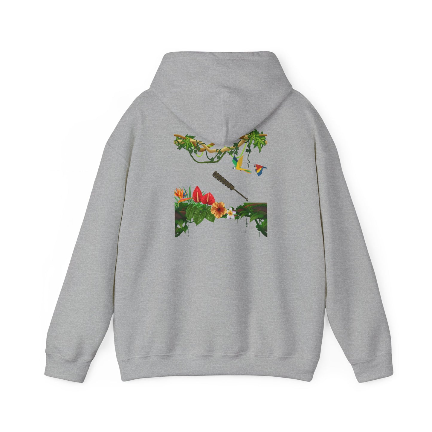 Warrior-Poet: Macuahuitl Rainforest Hoodie