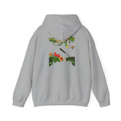 Warrior-Poet: Macuahuitl Rainforest Hoodie