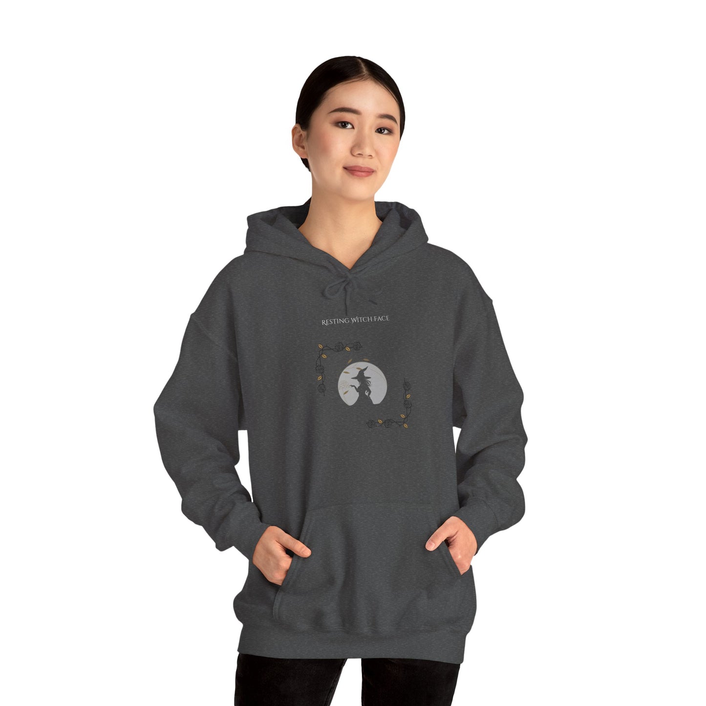 Resting Witch Face, Heavy Hoodie
