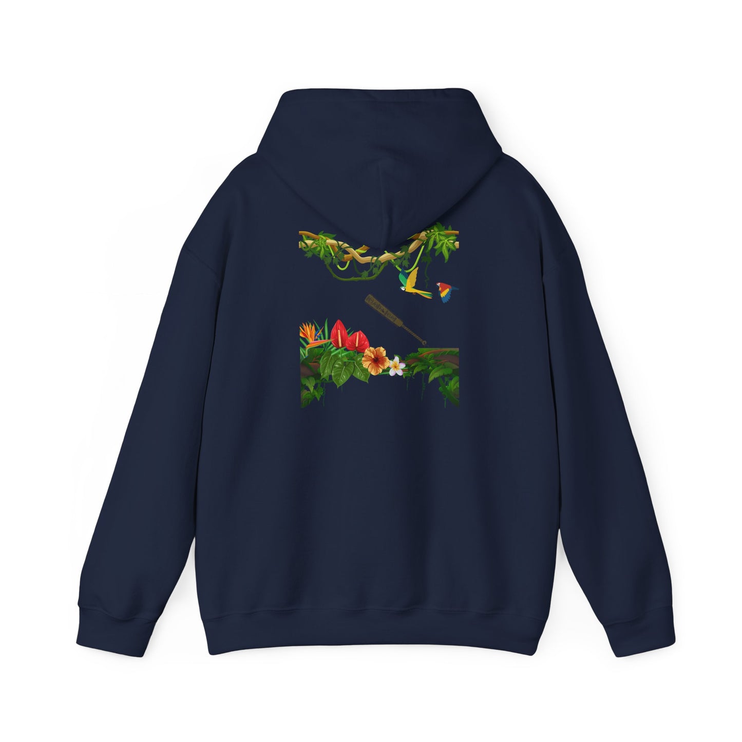 Warrior-Poet: Macuahuitl Rainforest Hoodie