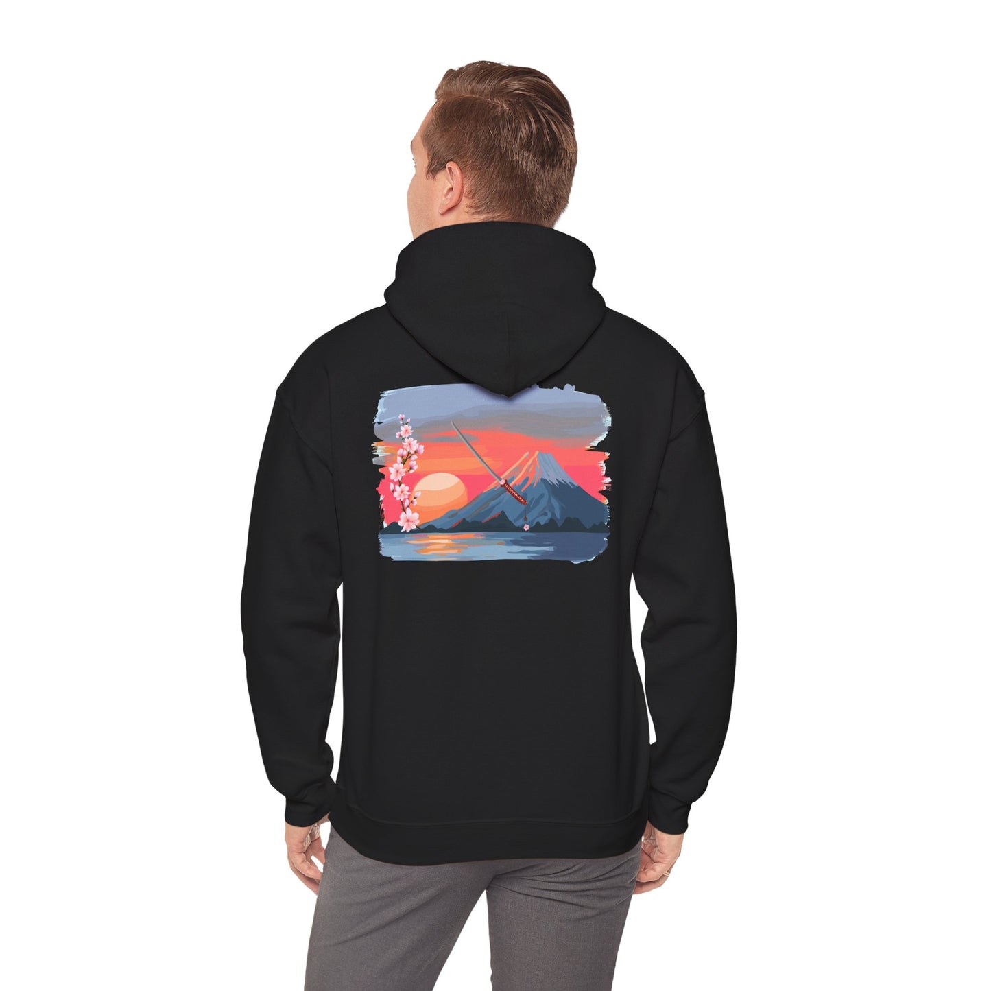 Warrior-Poet: Kanto Sunset Hoodie