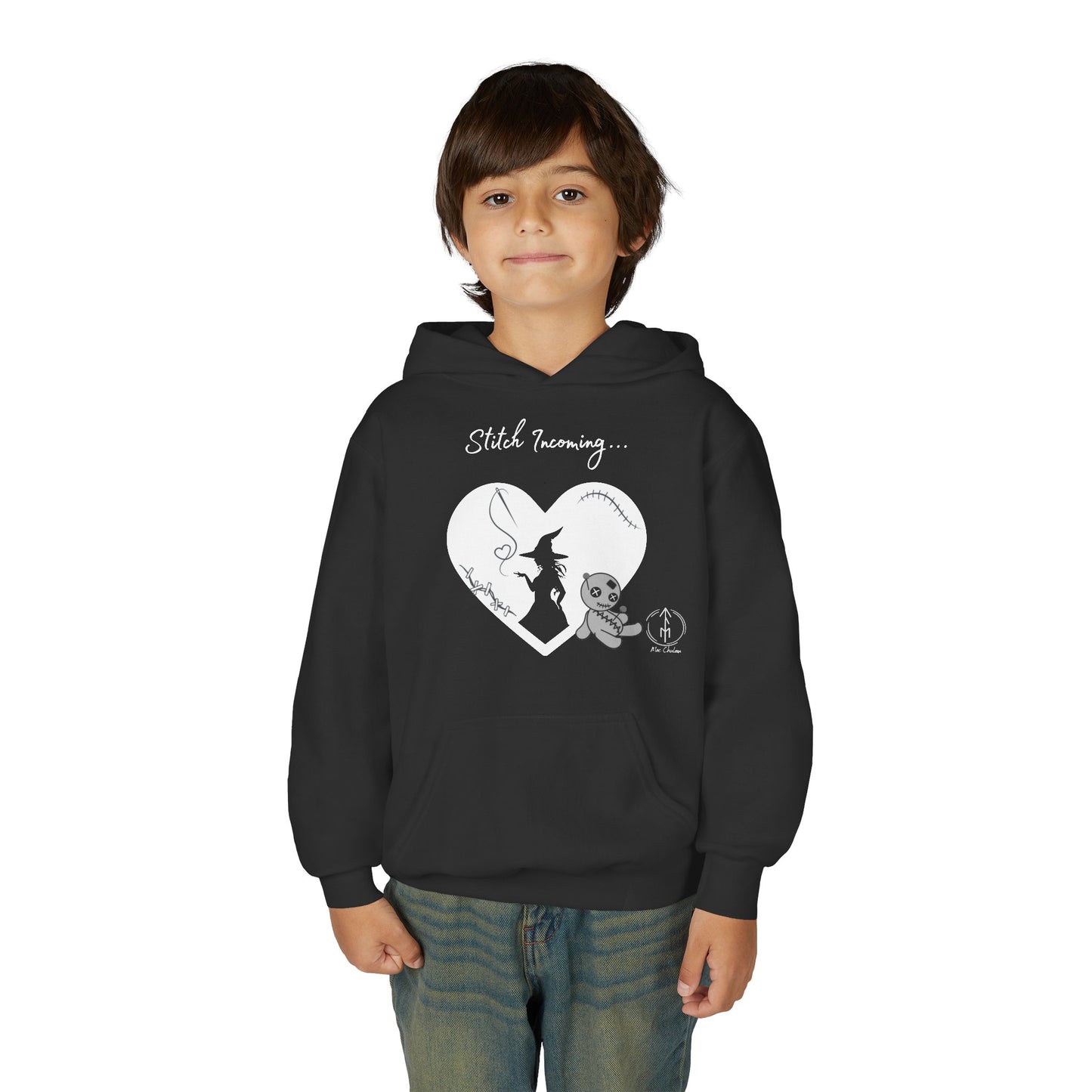 Stitch Incoming, Kids Hoodie