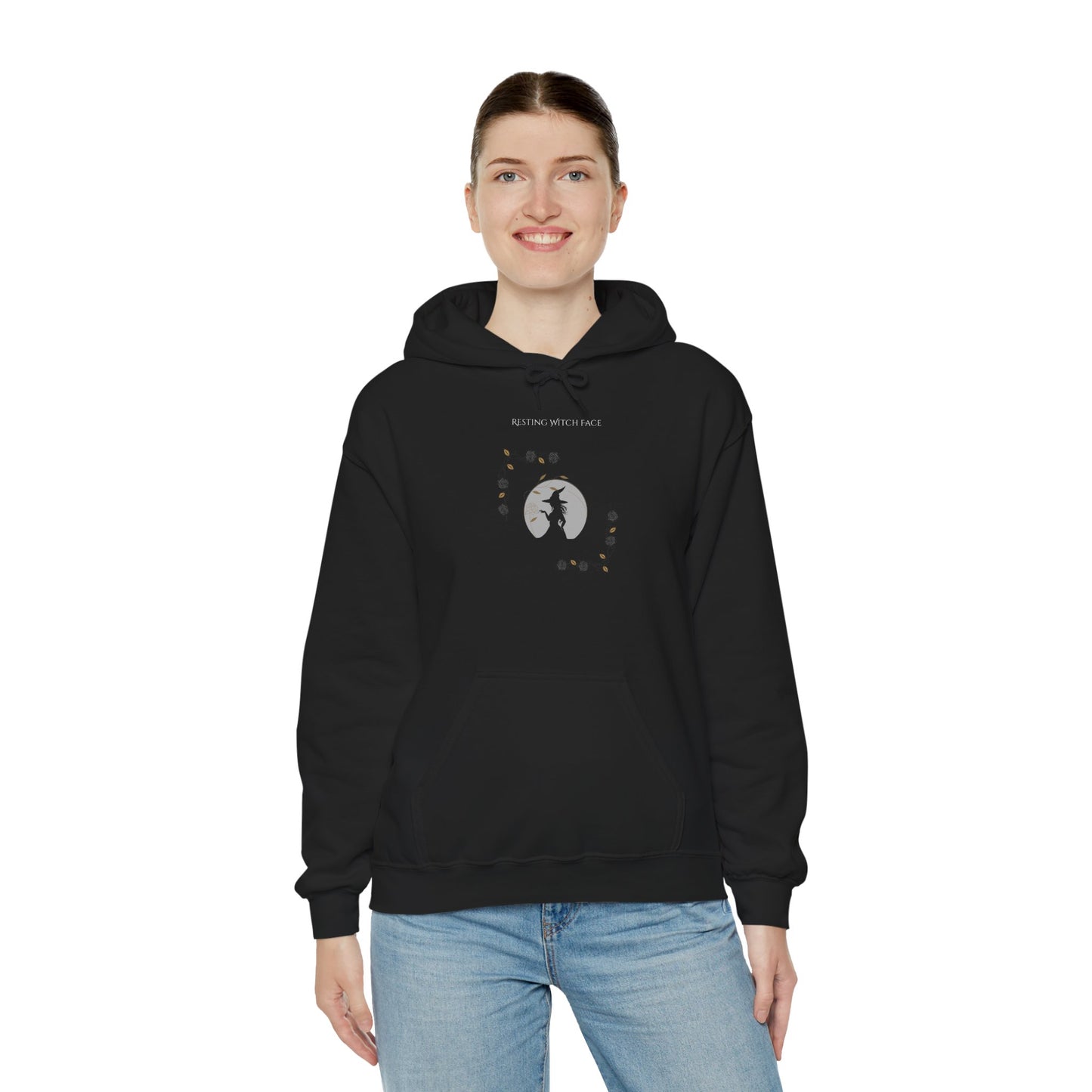 Resting Witch Face, Heavy Hoodie