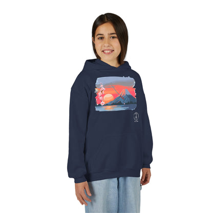 Kanto Sunset, Kids Hoodie