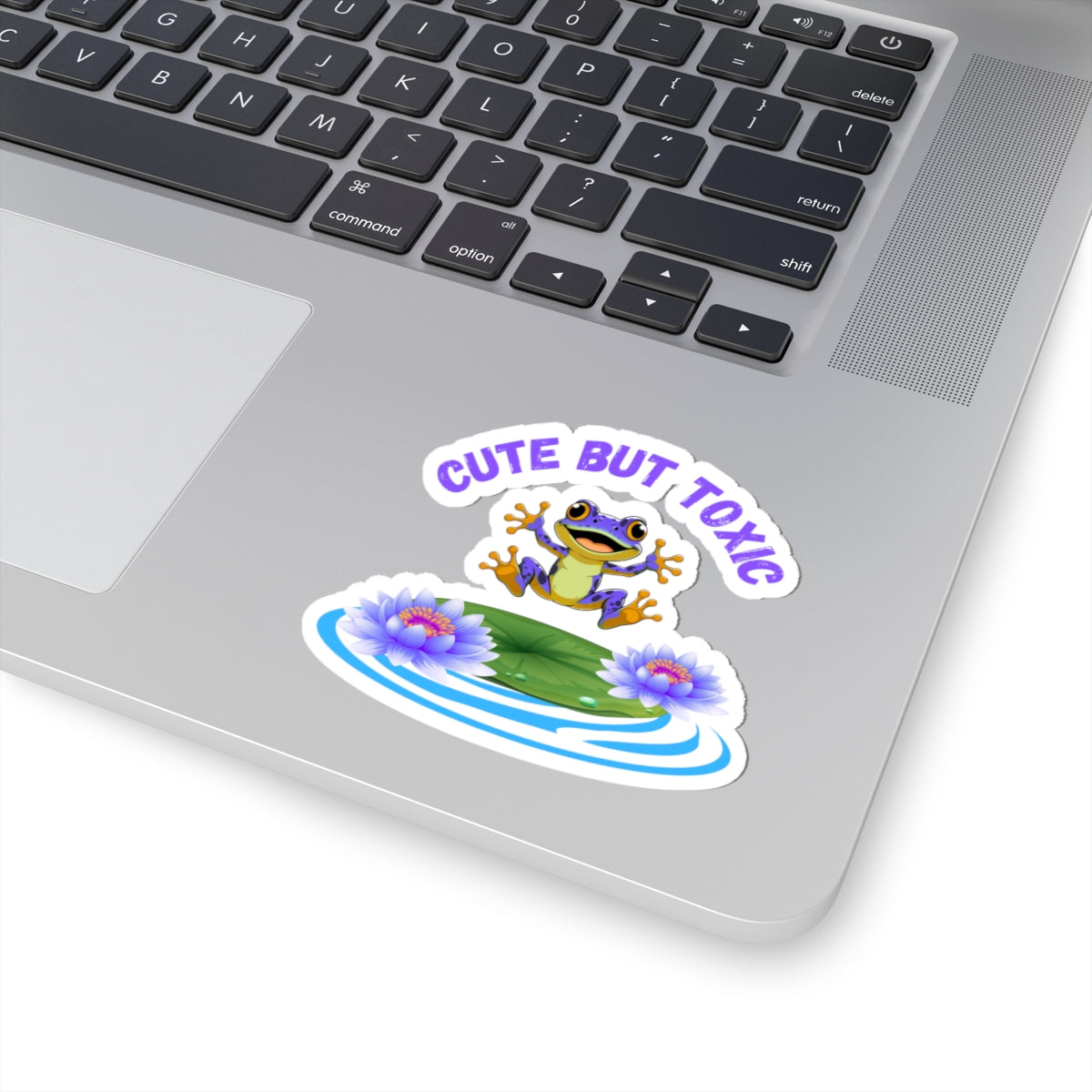 Cute but Toxic Sticker