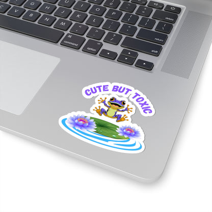Cute but Toxic Sticker