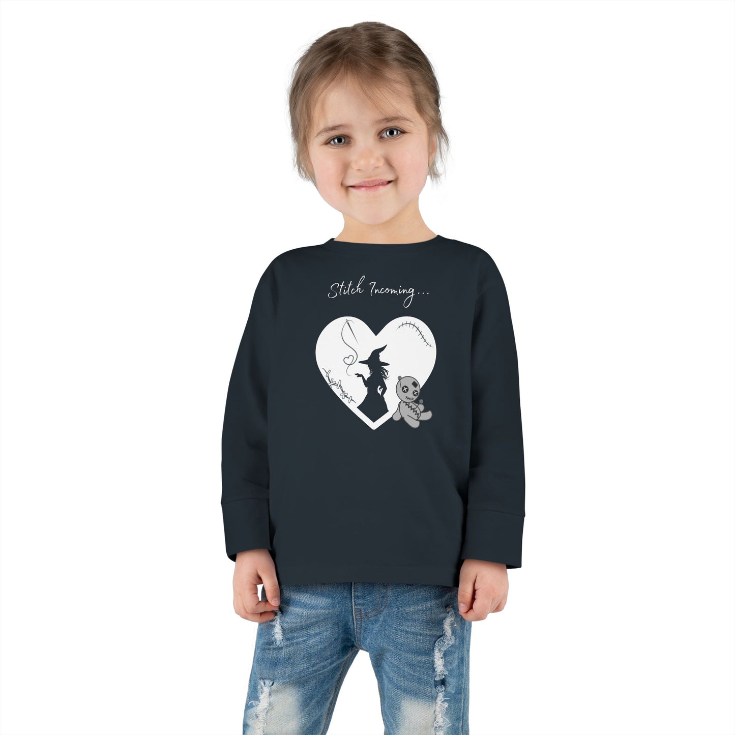 Stitch Incoming, Toddler baby Long Sleeve