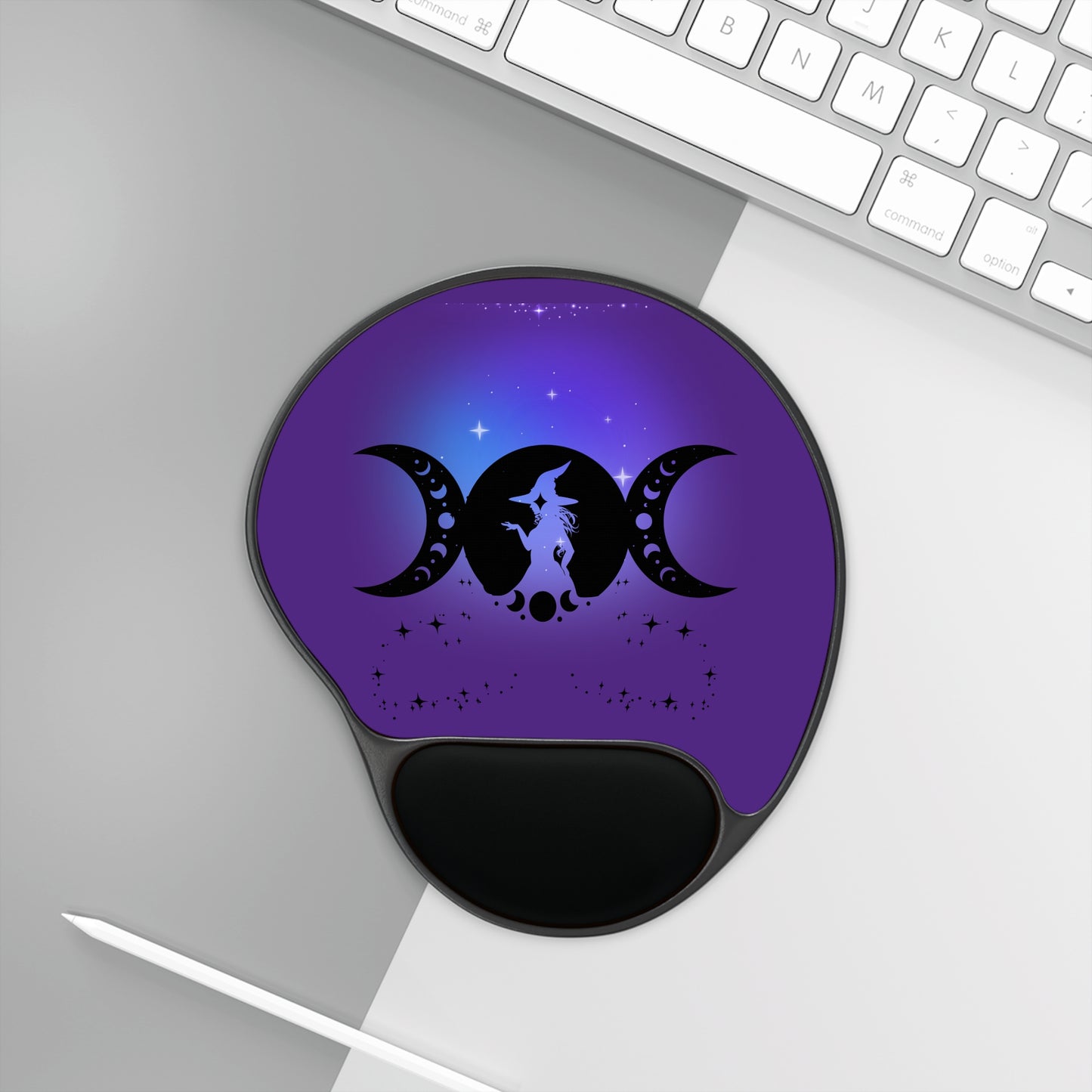 Mystical Moon Goddess Mouse Pad