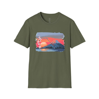 Warrior-Poet: Kanto Sunset, T-Shirt