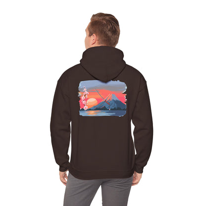 Warrior-Poet: Kanto Sunset Hoodie