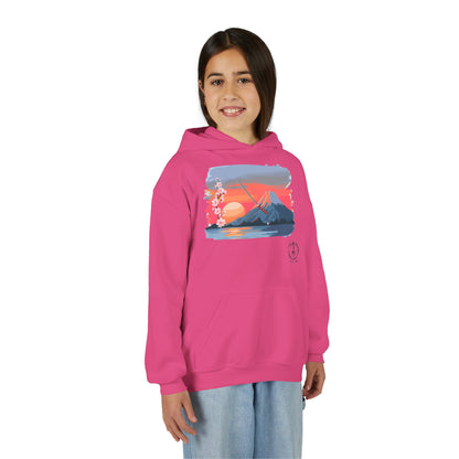 Kanto Sunset, Kids Hoodie