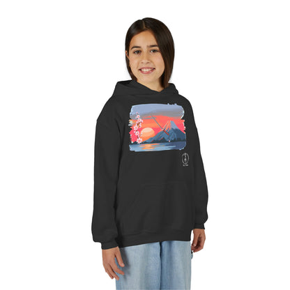 Kanto Sunset, Kids Hoodie