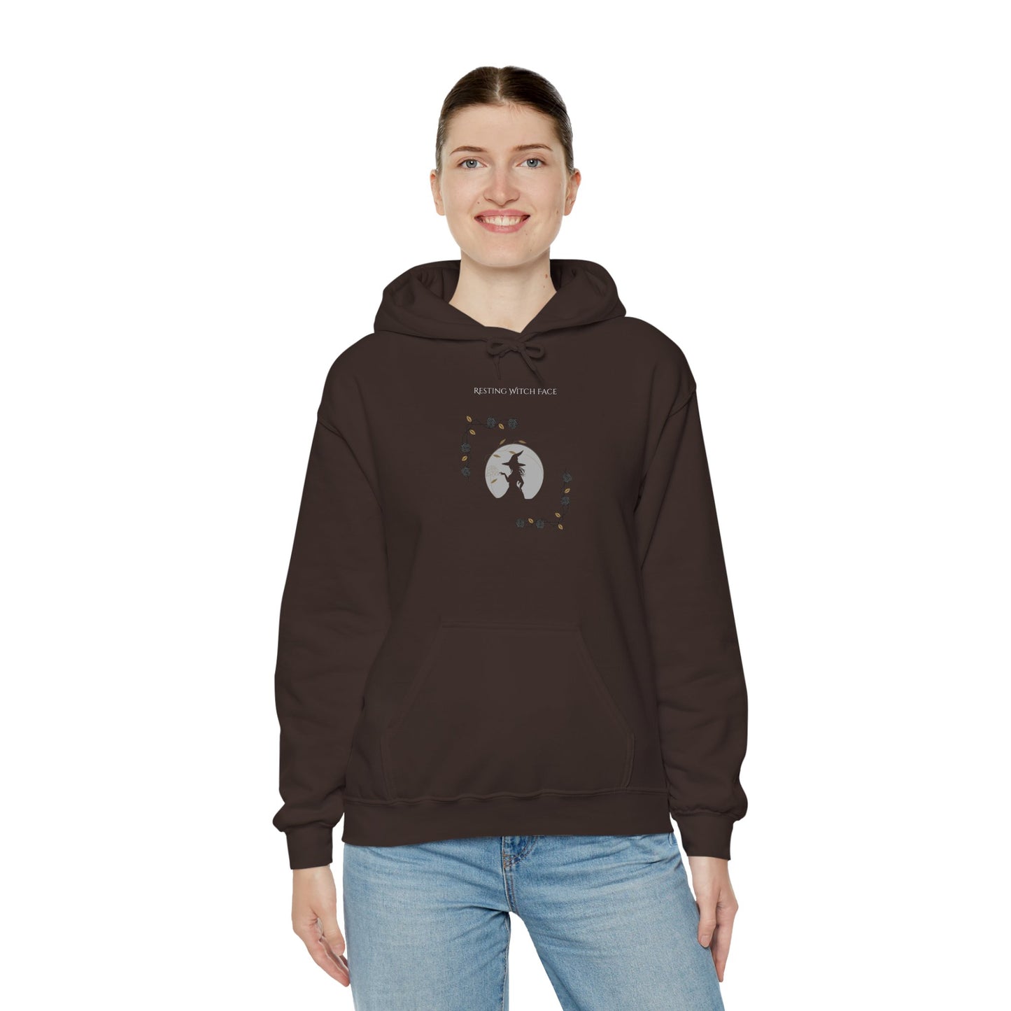 Resting Witch Face, Heavy Hoodie
