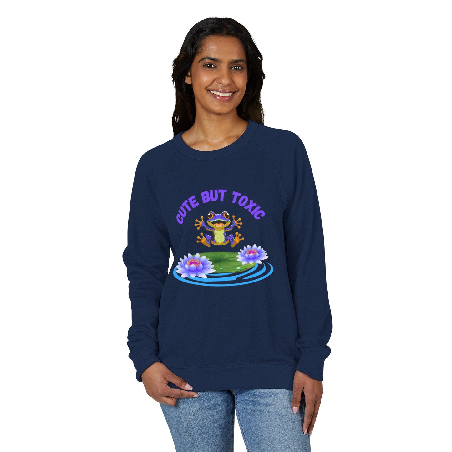 Cute but Toxic French Terry Crewneck Sweatshirt