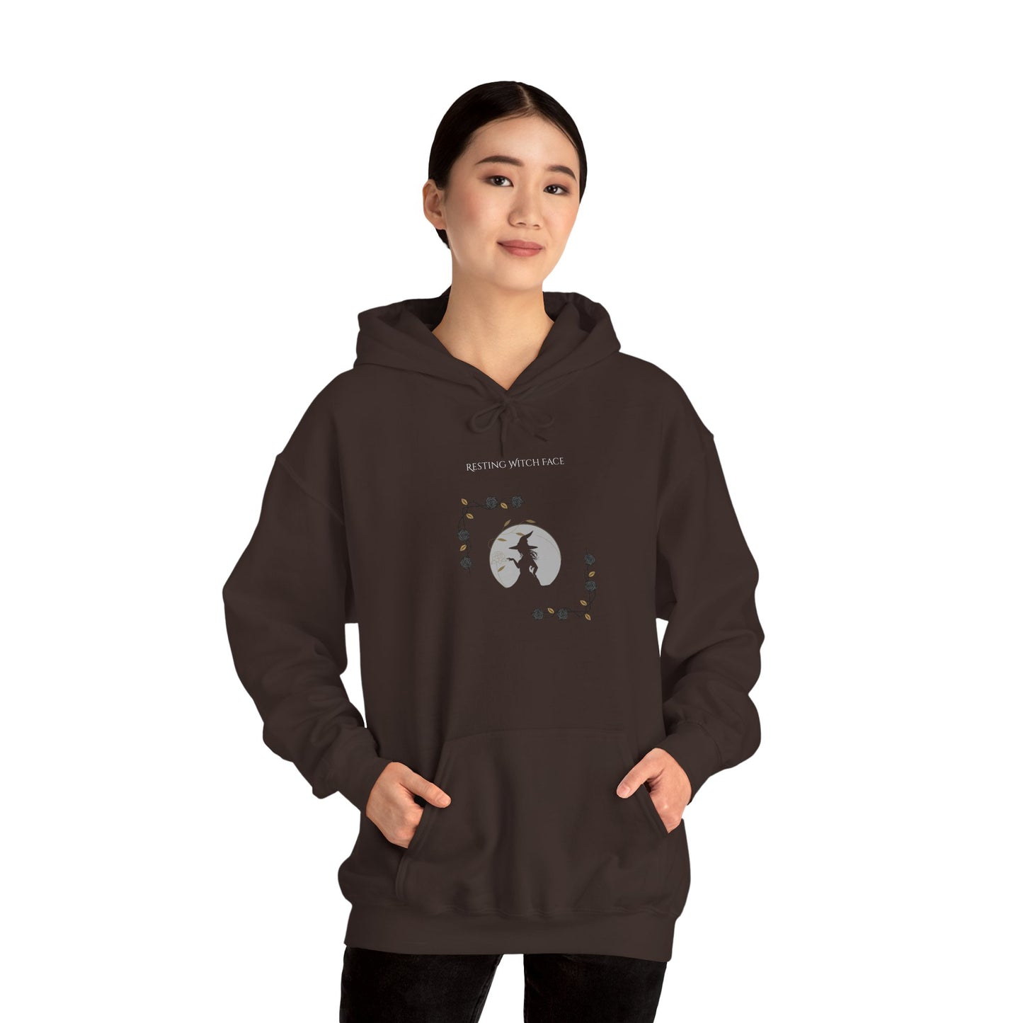 Resting Witch Face, Heavy Hoodie
