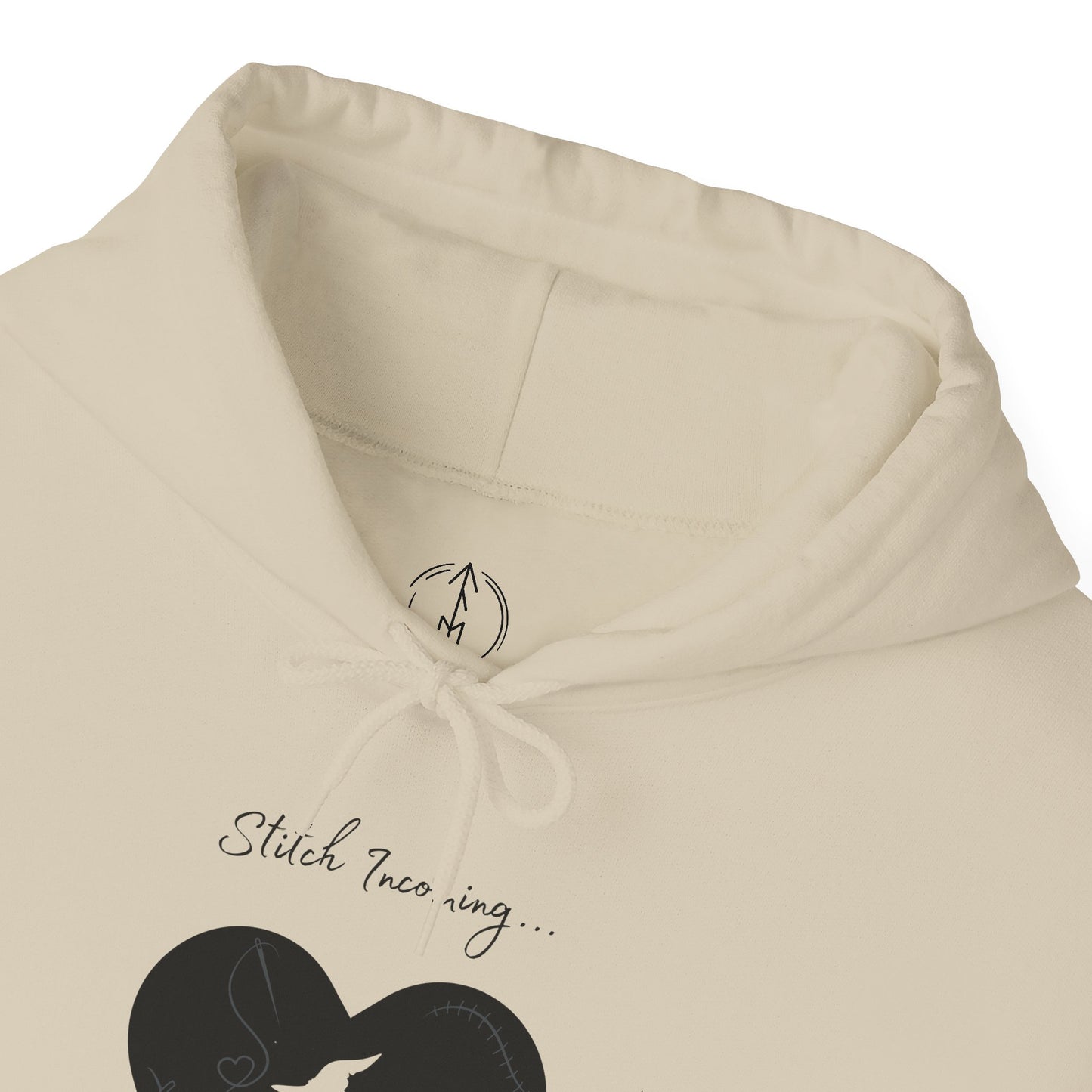 Stitch Incoming, Heavy Hoodie