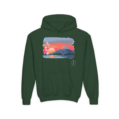 Kanto Sunset, Kids Hoodie